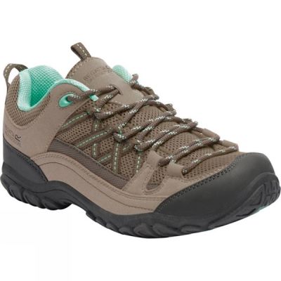 Zapatillas Trekking Regatta Edgepoint II Mujer - Marrones / Verde - Chile TLR128769